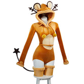 Official Togedemaru Plush Cosplay Onesie - Pokémon Costume for Adults and Kids - Halloweez